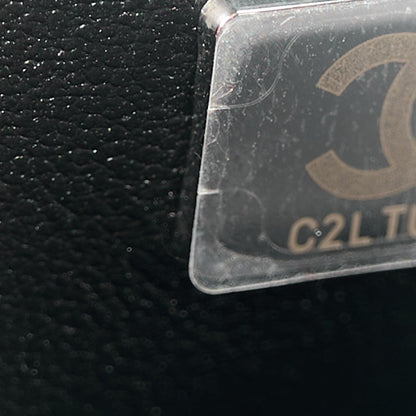 Chanel Aged Calfskin Chevron Quilted 2.55 Reissue Mini Flap Black 8 of 11