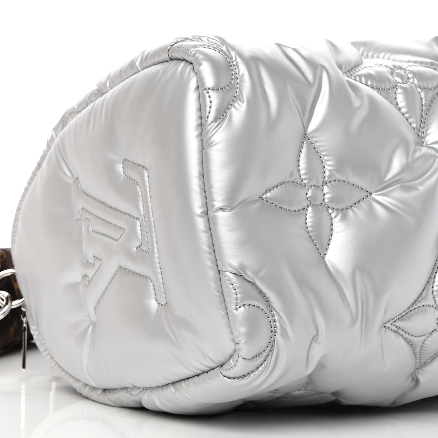 Econyl Mini Monogram Pillow Speedy Bandouliere 25 Silver