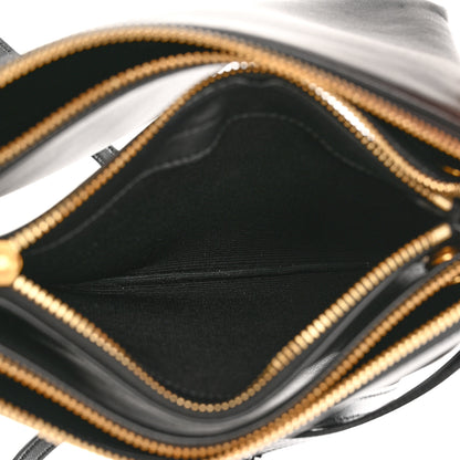 Celine Lambskin Small Trio Crossbody Bag Black 6 of 14