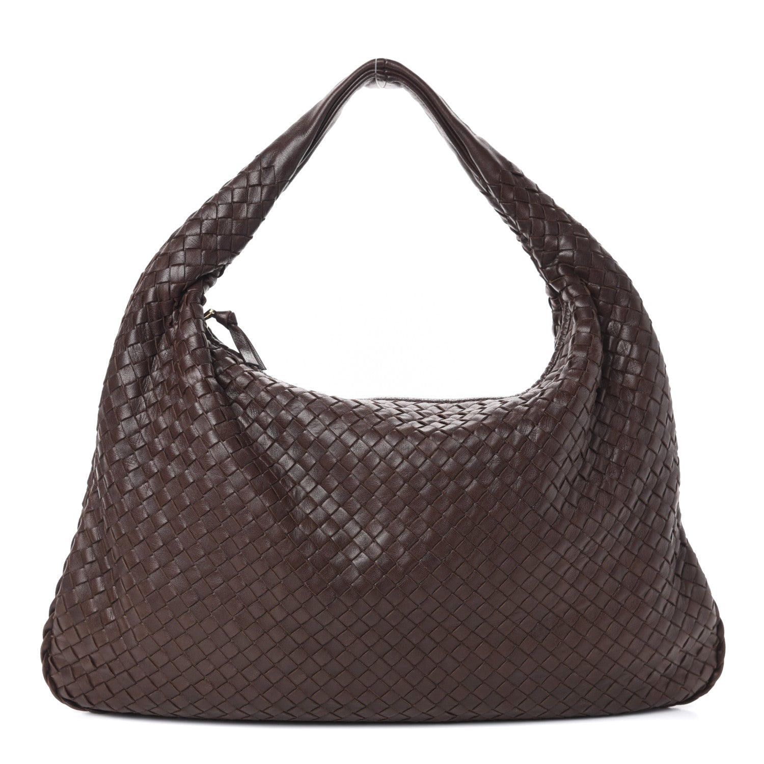 Bottega Veneta Nappa Intrecciato Large Veneta Hobo Ebano 1 of 10