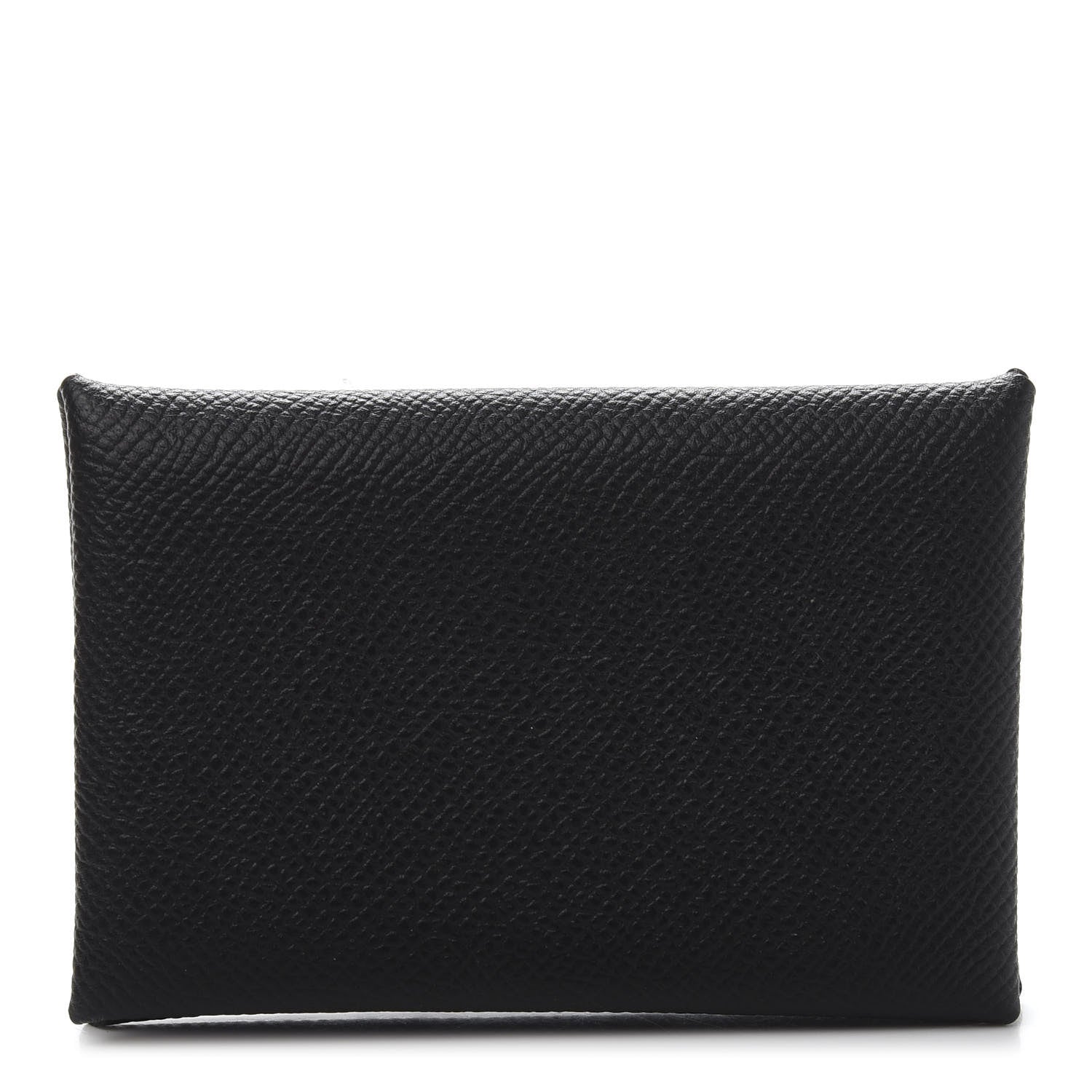 Hermes Epsom Calvi Card Case Black 1 of 10