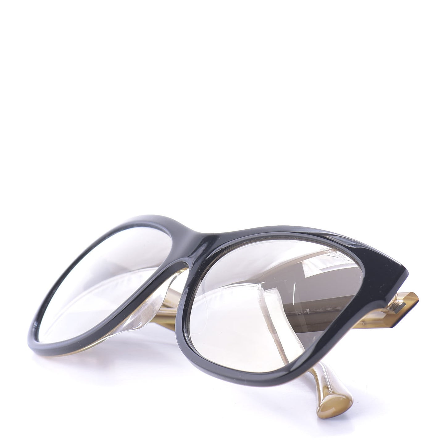 Acetate Square CC Sunglasses 5380 Black