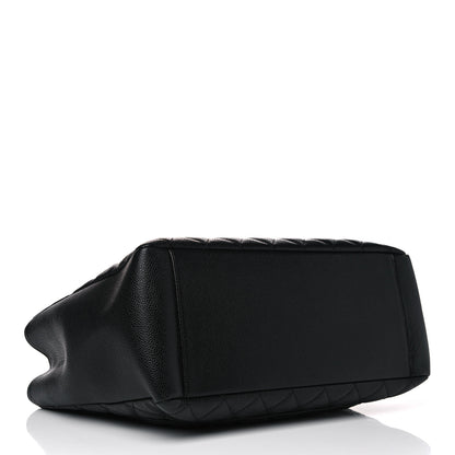 Chanel Caviar Quilted Grand Shopping Tote GST Black 3 of 13