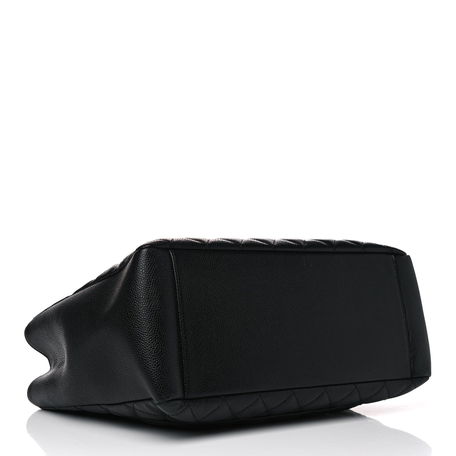 Chanel Caviar Quilted Grand Shopping Tote GST Black 3 of 13