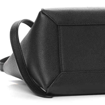 Celine Grained Calfskin Micro Belt Bag Black 7 of 8