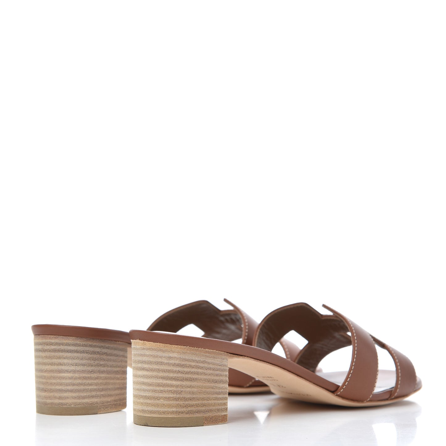Calfskin Oasis Sandals 37.5 Gold