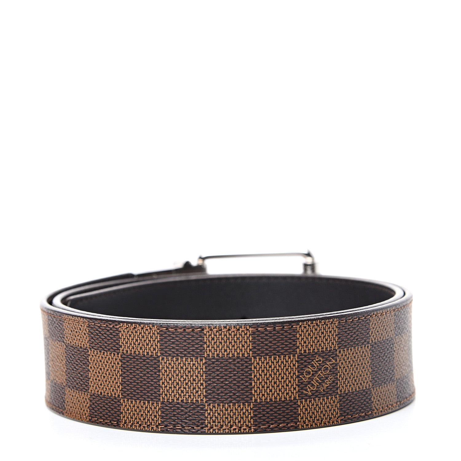Louis Vuitton Damier Ebene Belt 85 34 2 of 7
