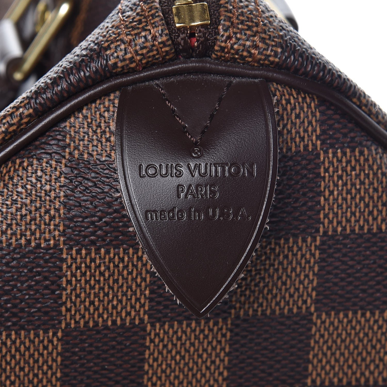 Louis Vuitton Damier Ebene Speedy 30 6 of 7
