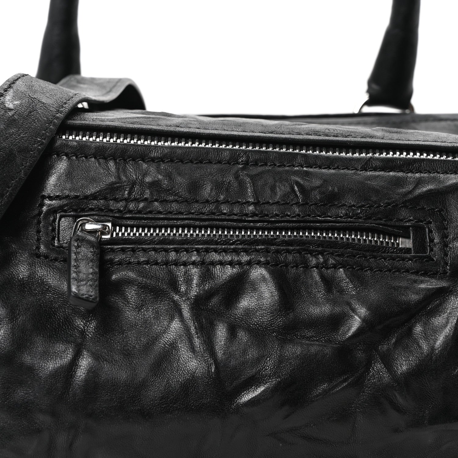 Givenchy Tumbled Sheepskin Medium Pandora Black 8 of 10