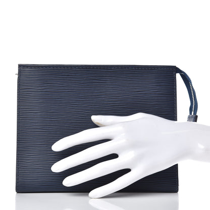 Louis Vuitton Epi Toiletry Pouch 19 Indigo 2 of 8
