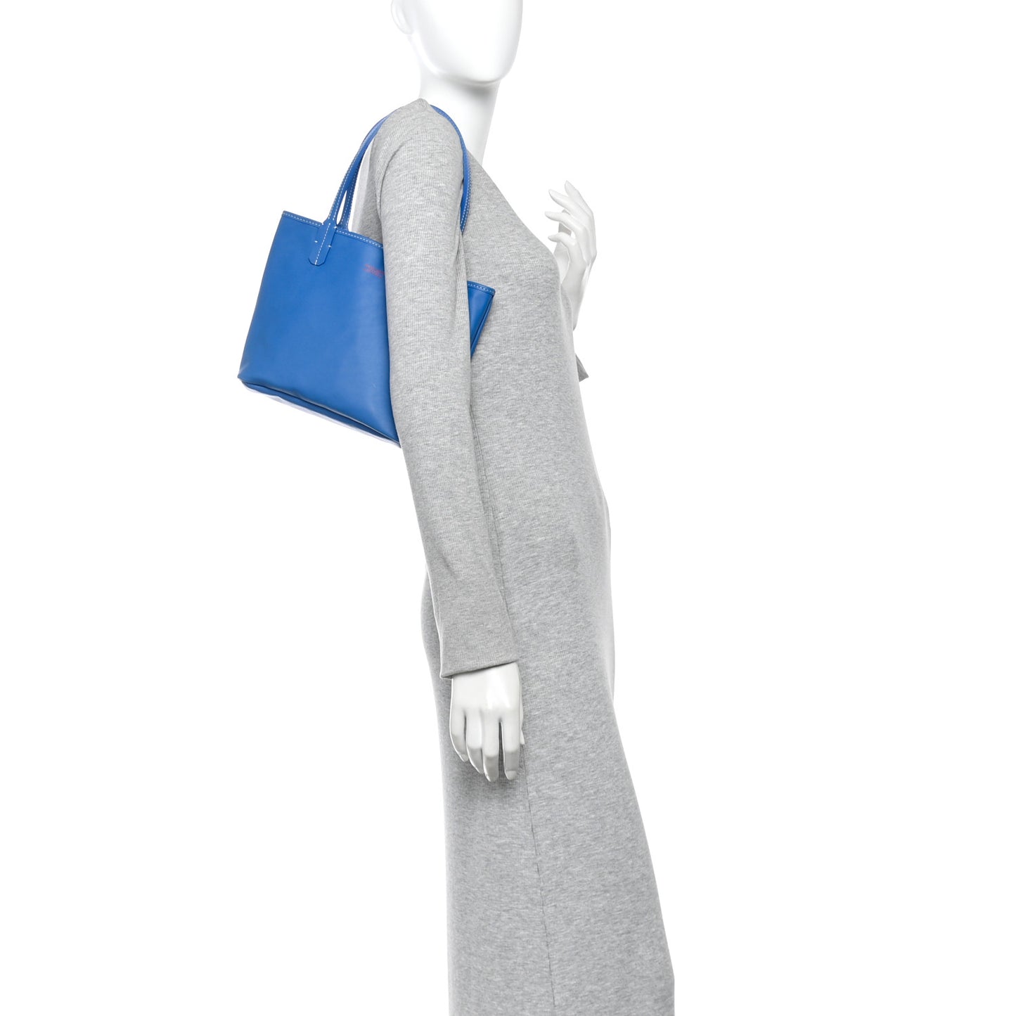 Goyardine Reversible Mini Anjou Sky Blue