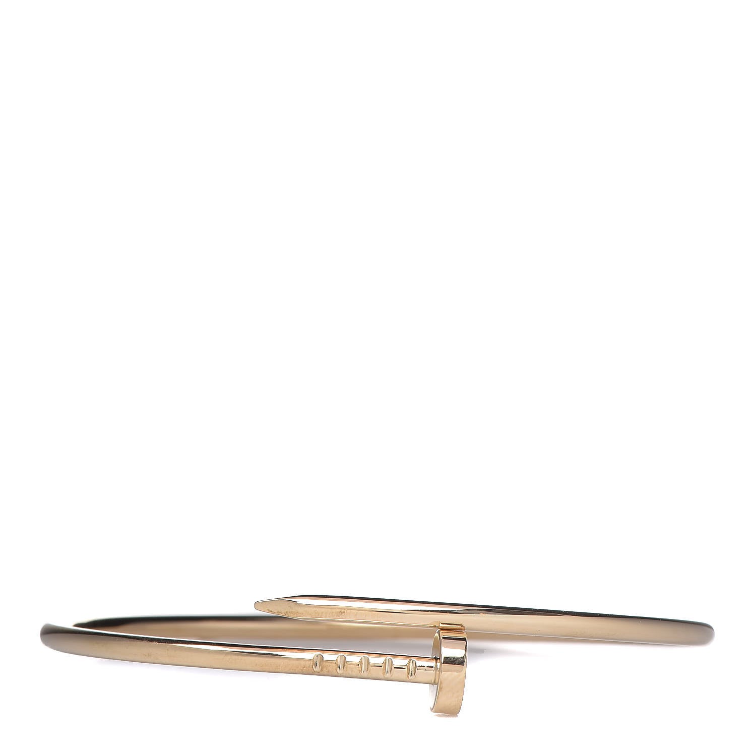 Cartier 18K Yellow Gold Small Juste Un Clou Bracelet 17 1 of 5