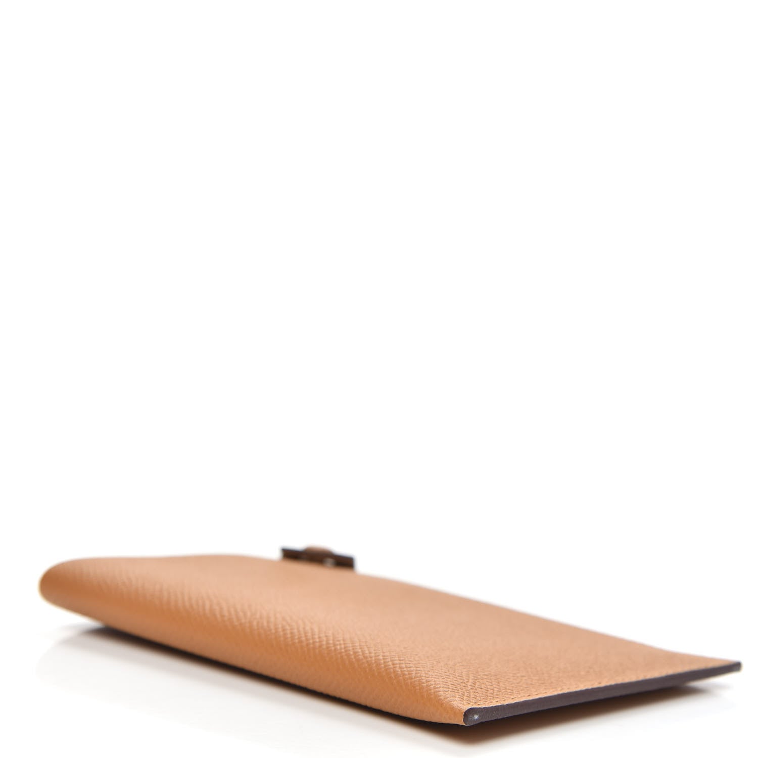 Hermes Epsom Tarmac PM Passport Holder Caramel 4 of 8