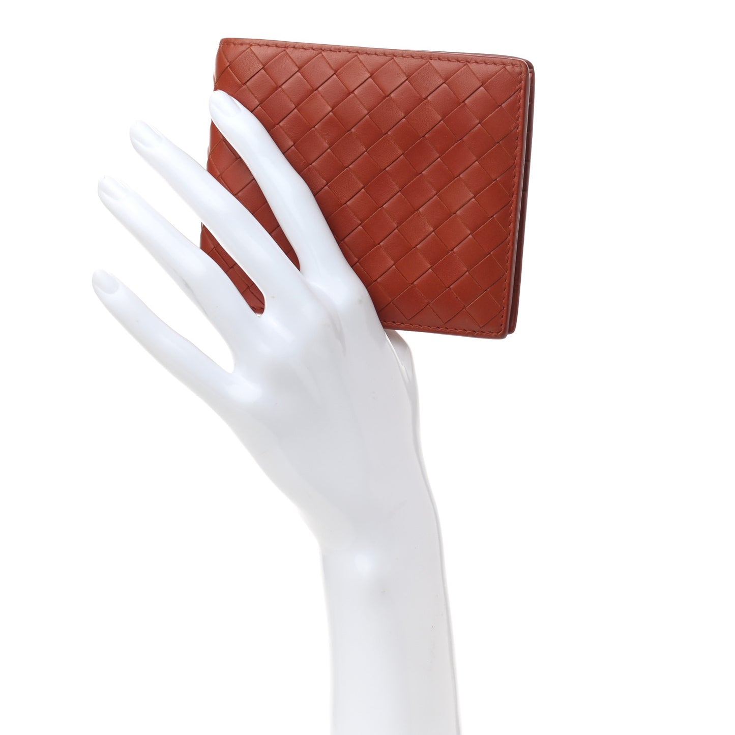 Nappa Intrecciato Bi-Fold Wallet Pompei