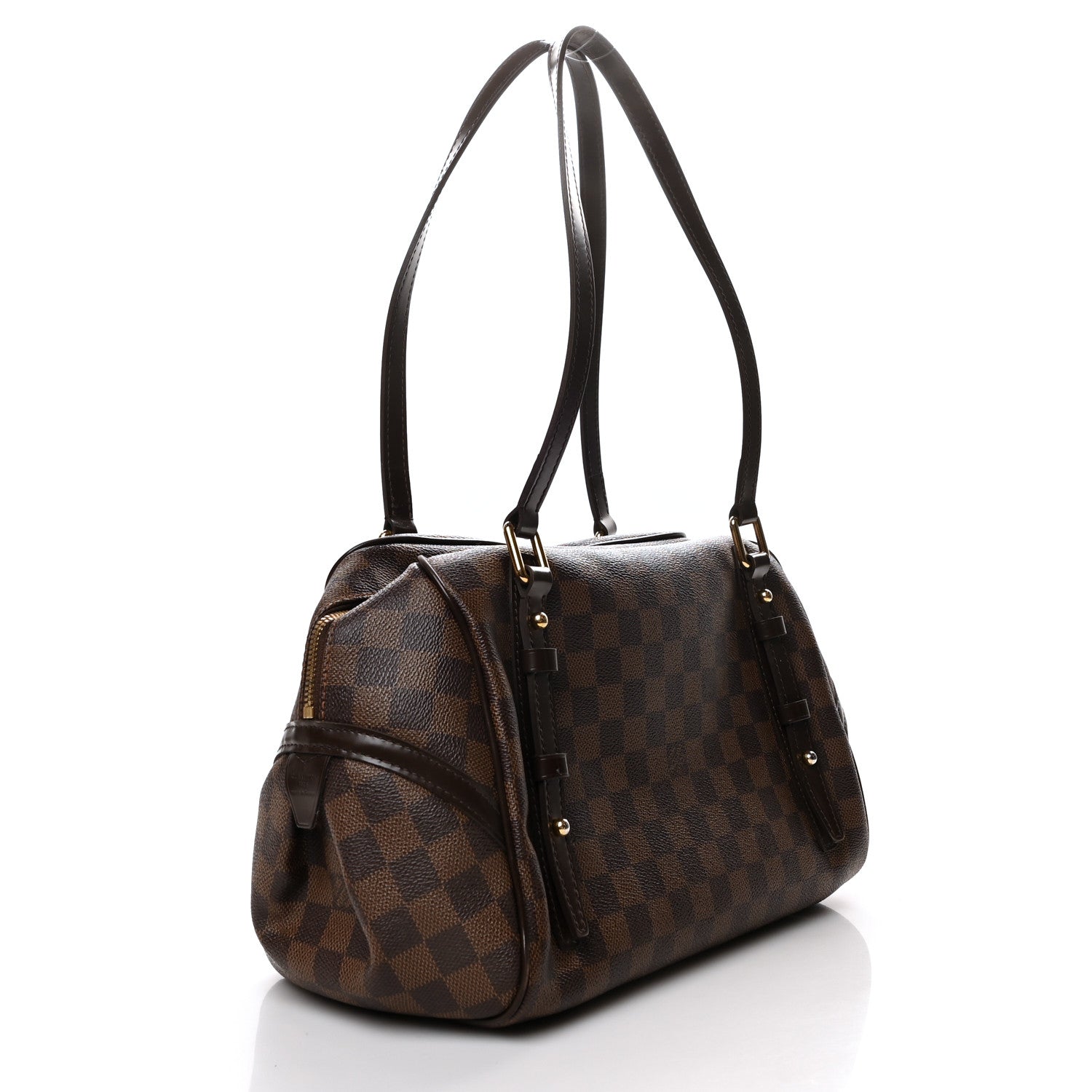 Louis Vuitton Damier Ebene Rivington GM 3 of 9