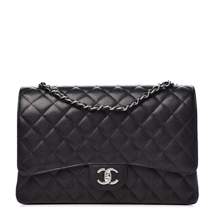 Chanel Caviar Quilted Maxi Double Flap Black 1 of 12