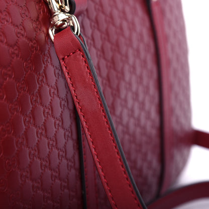 Gucci Soft Microguccissima Medium Crossbody Bag Rosso 11 of 11