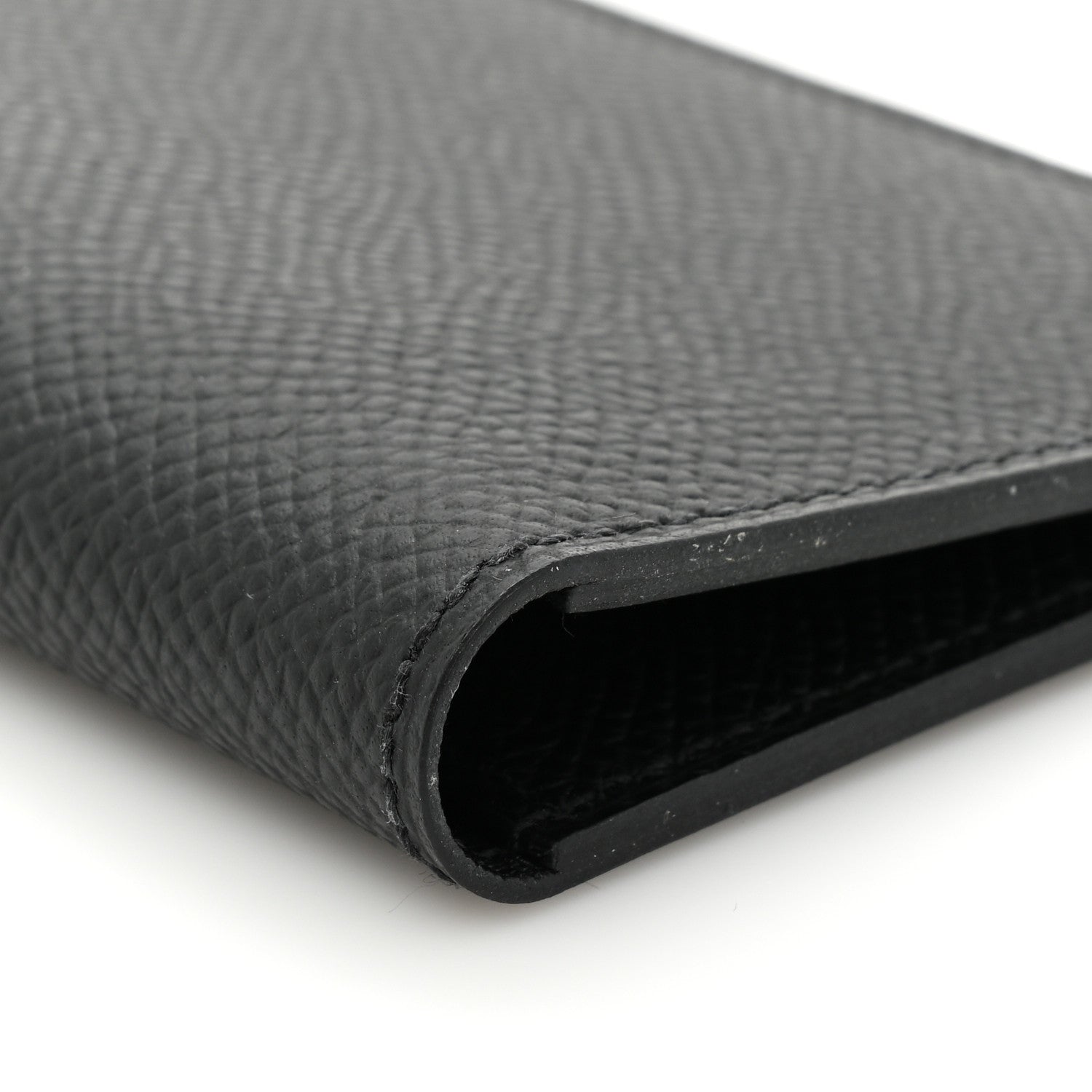 Hermes Epsom MC2 Euclide Card Holder Case Black 8 of 9