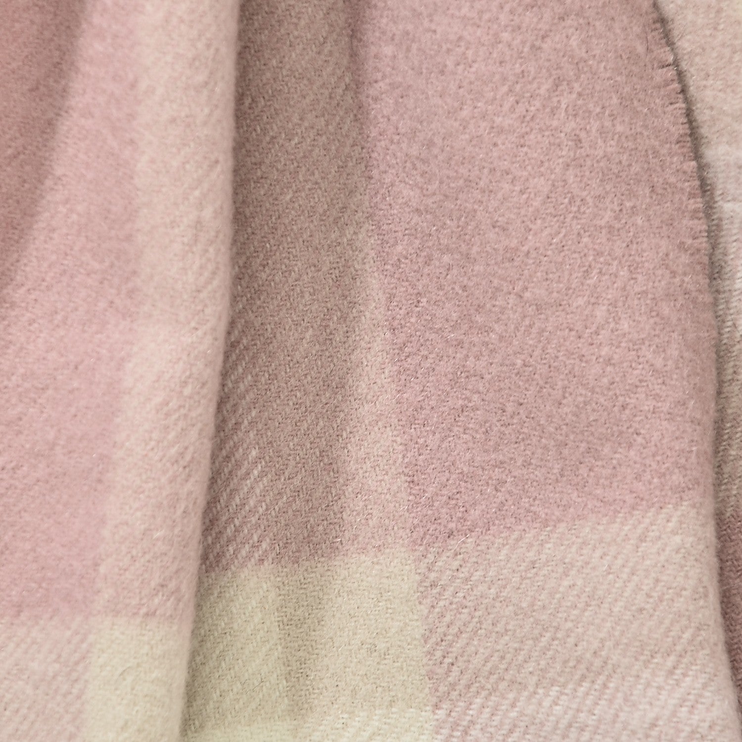Burberry Cashmere Giant Check Scarf Pink 4 of 5