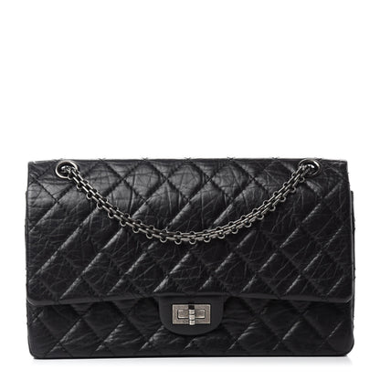 Chanel Aged Calfskin Quilted 2.55 Reissue 226 Flap Black 1 of 11