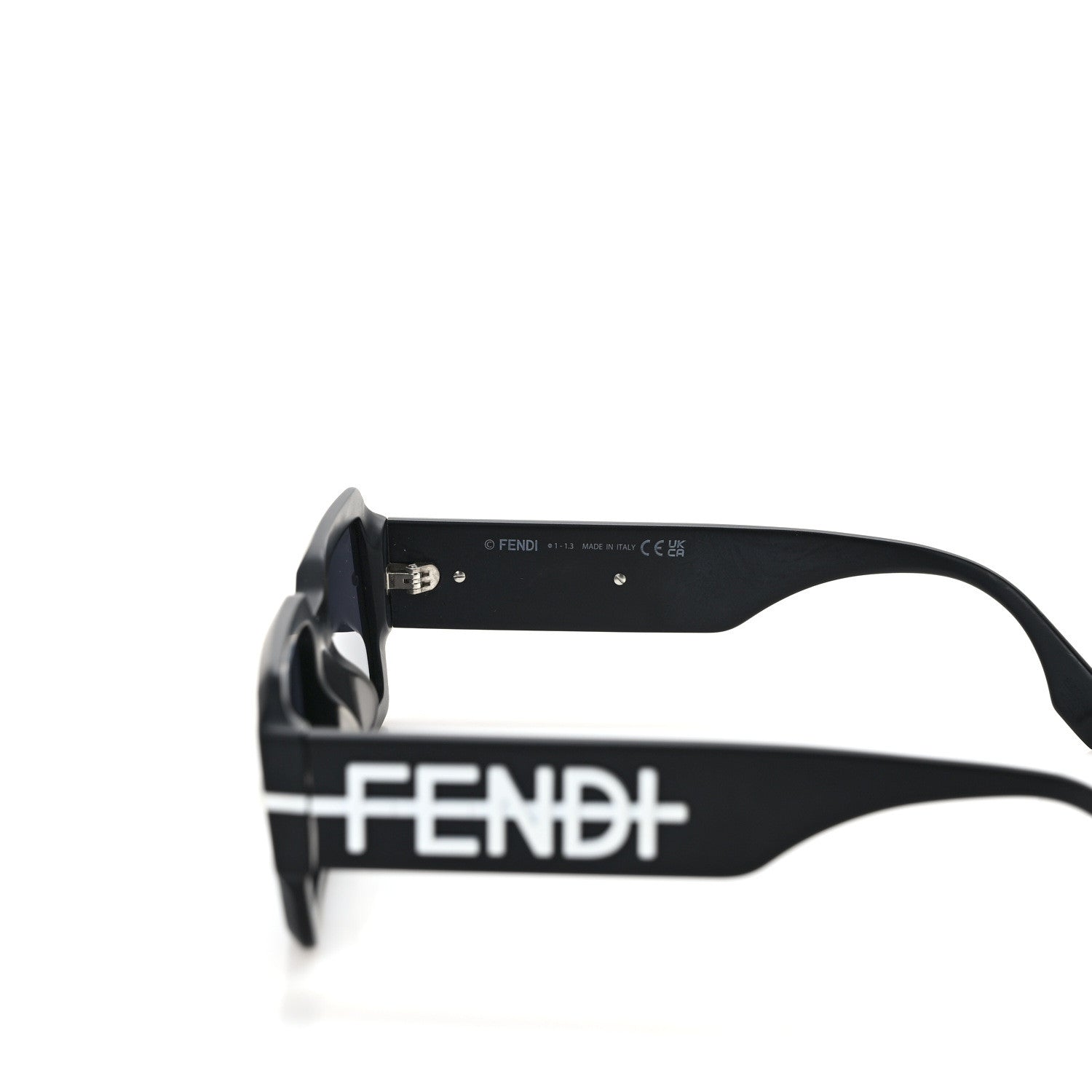 Fendi Acetate FF Fendigraphy Square Sunglasses FE40073U Black 5 of 8