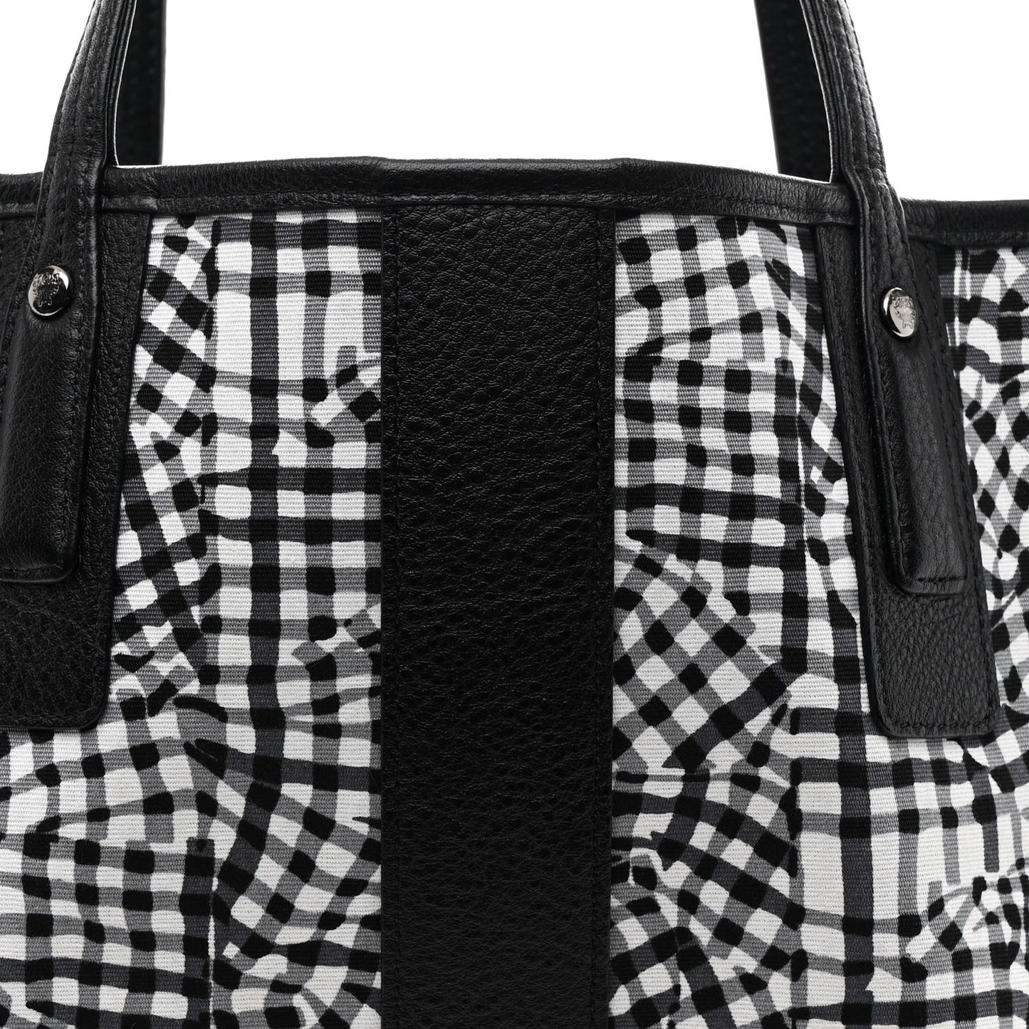 Visetos Medium Liz Reversible Shopper Tote Black