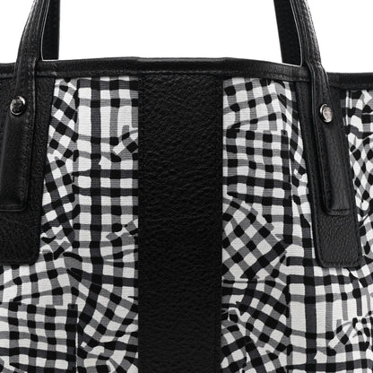 MCM Visetos Medium Liz Reversible Shopper Tote Black 11 of 16