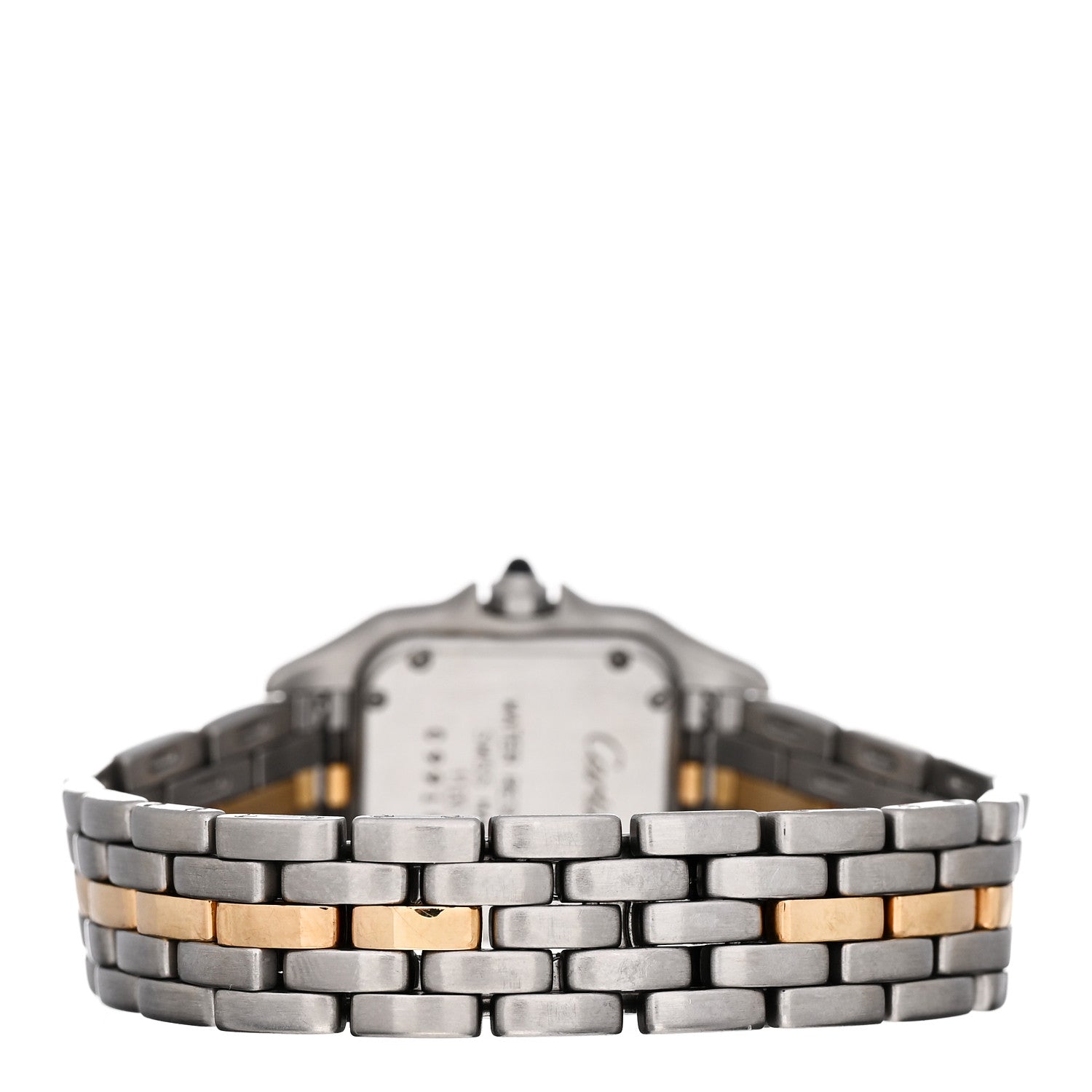 Cartier Stainless Steel 18K Yellow Gold 22mm Panthere Quartz Watch 3 of 4