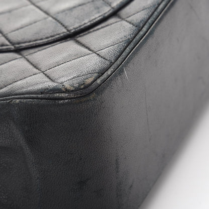 Chanel Lambskin Quilted Medium Bijoux Chain Double Flap Black 9 of 12