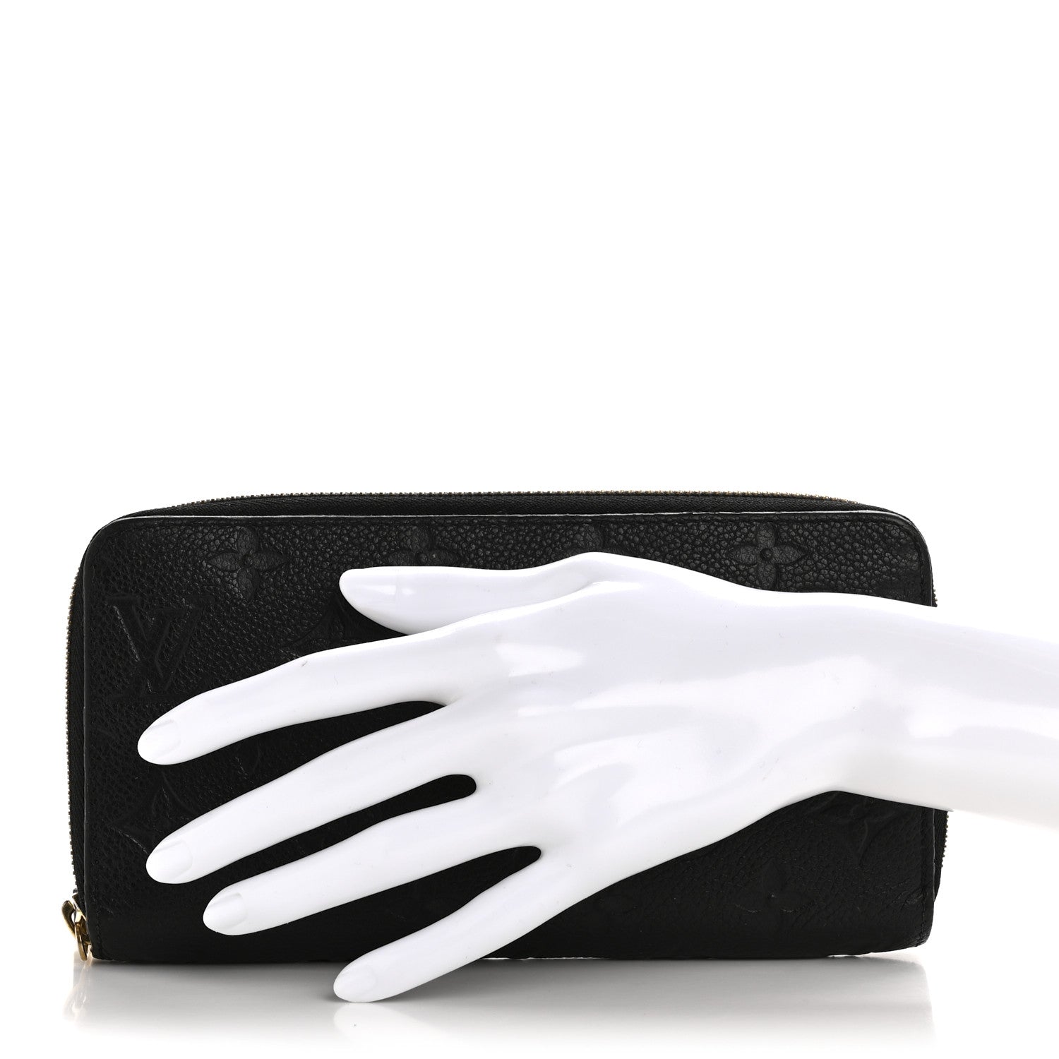 Louis Vuitton Empreinte Zippy Wallet Black 2 of 10