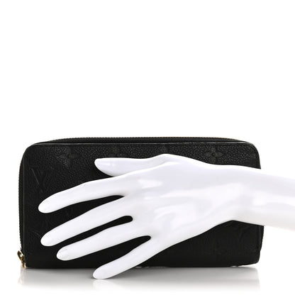 Louis Vuitton Empreinte Zippy Wallet Black 2 of 10