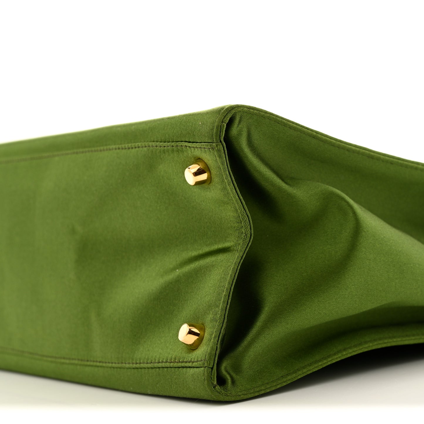 Satin Framed Bag Felce