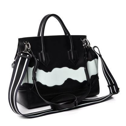 Versace Calfskin Large Palazzo Empire Bag Black Multicolor 3 of 11