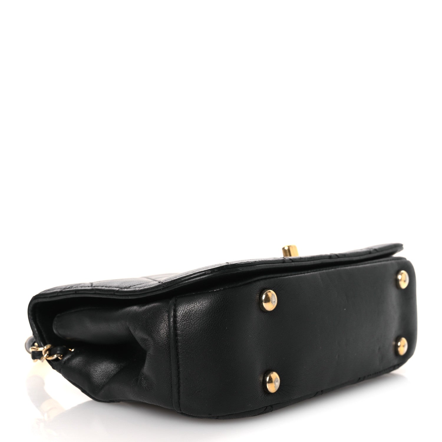 Chanel Lambskin Mini Carry Chic Flap Black 4 of 16