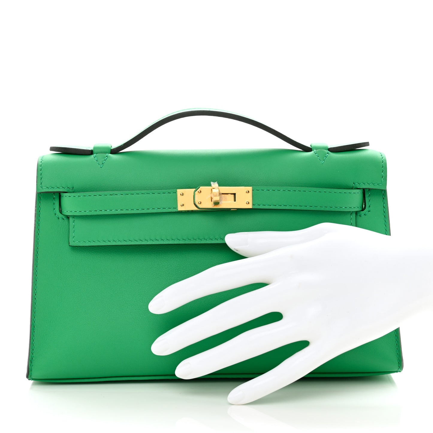 Swift Kelly Pochette Clutch Menthe