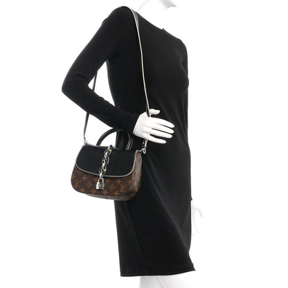 Louis Vuitton Calfskin Monogram Chain It Bag PM Black 2 of 8