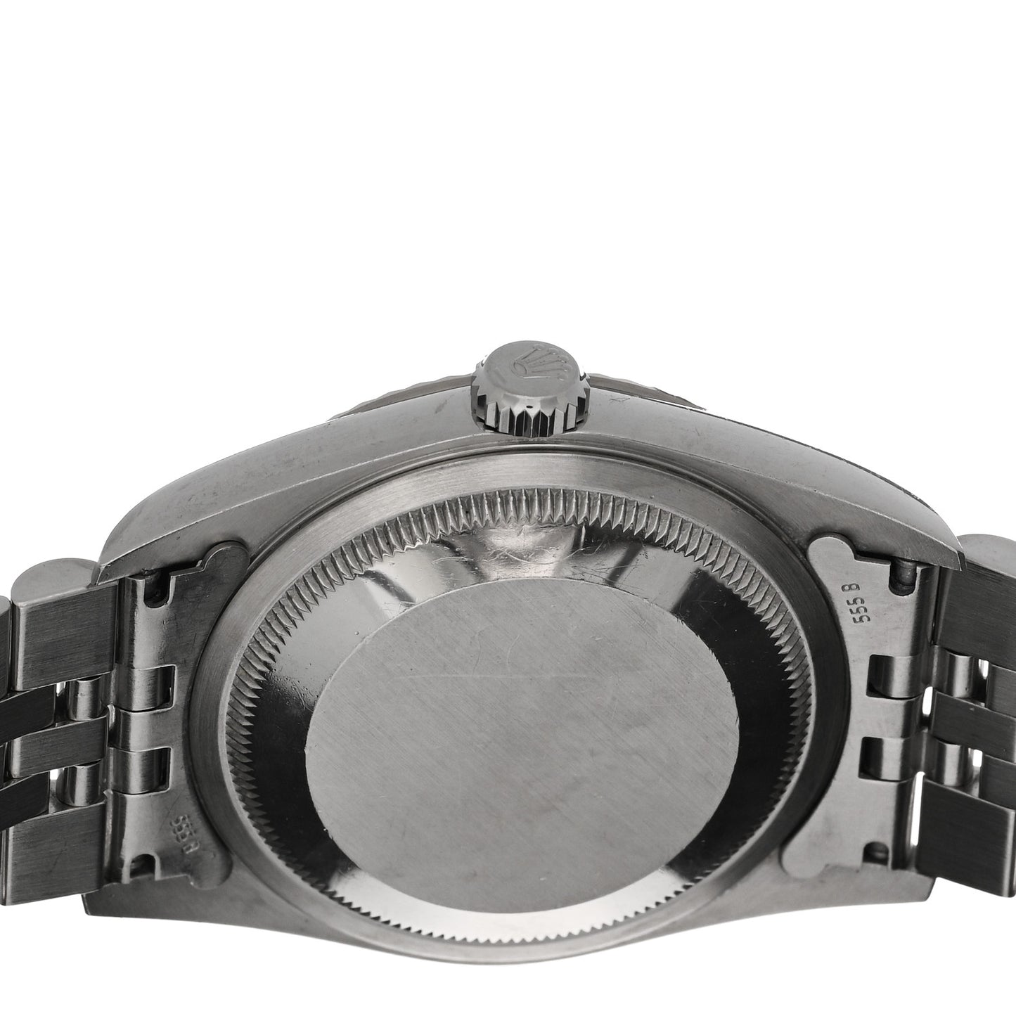 Stainless Steel 18K White Gold 36mm Oyster Perpetual Datejust Watch Blue Roman 16234