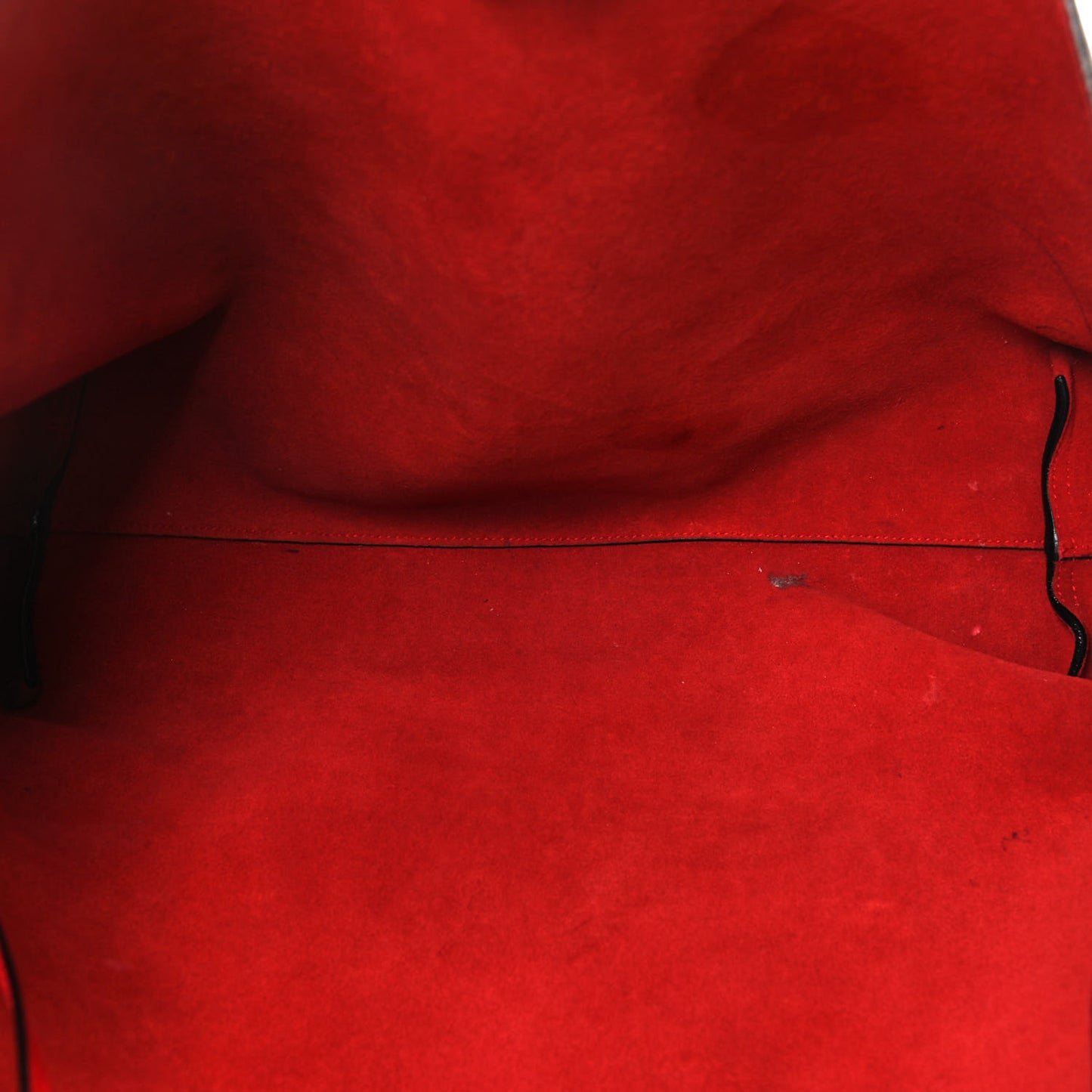 Calfskin Large Shopping Tote Rouge Eros