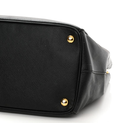 Prada Saffiano Large Galleria Double Zip Tote Black 9 of 16