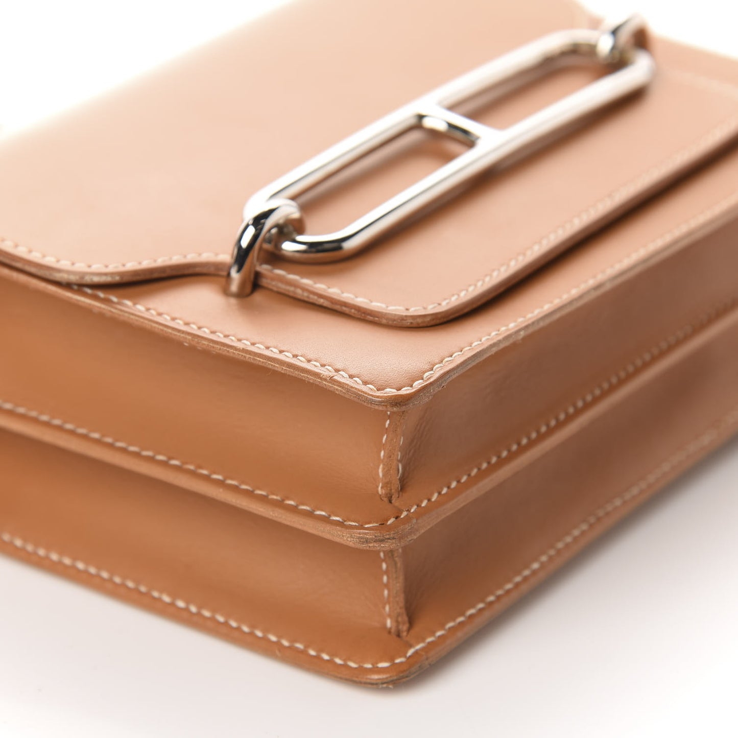 Veau Butler Mini Sac Roulis Sable