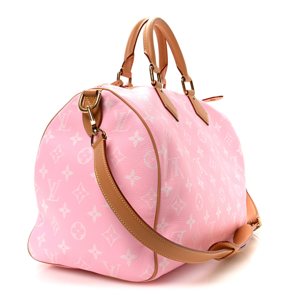 Louis Vuitton Calfskin Monogram Speedy P9 Bandouliere 40 Candy 6 of 22