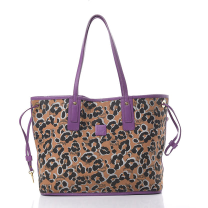 MCM Visetos Medium Project Reversible Shopper Tote Purple 4 of 17