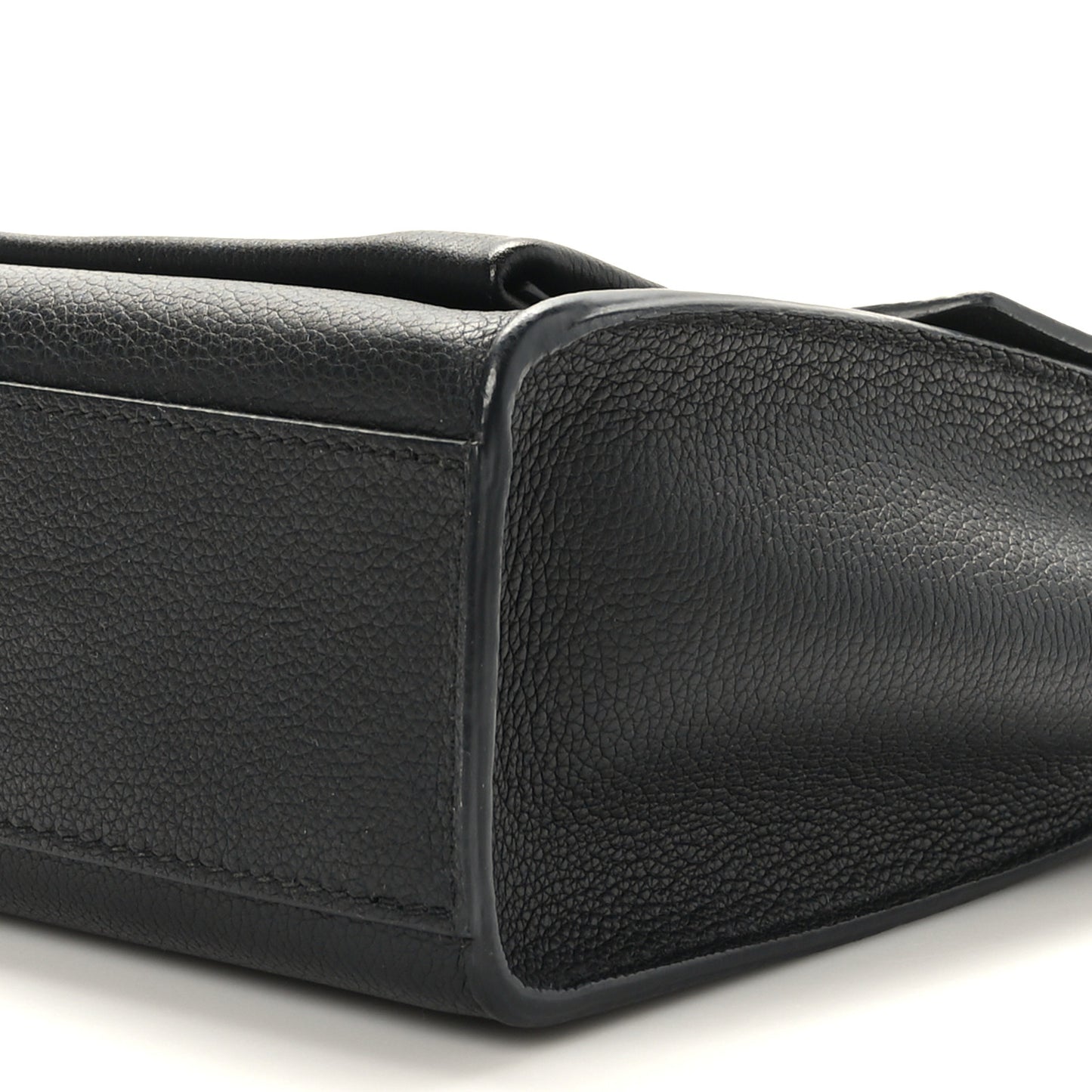 Soft Calfskin Mylockme Chain Bag BB Black