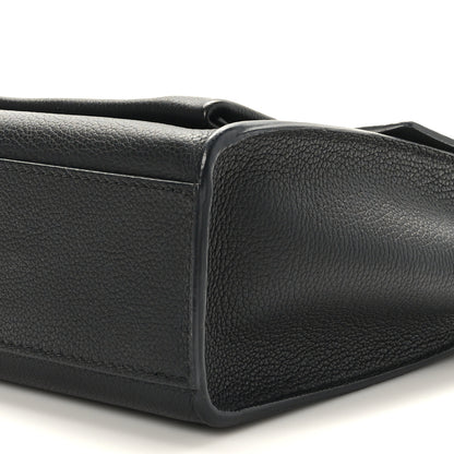 Louis Vuitton Soft Calfskin Mylockme Chain Bag BB Black 8 of 8