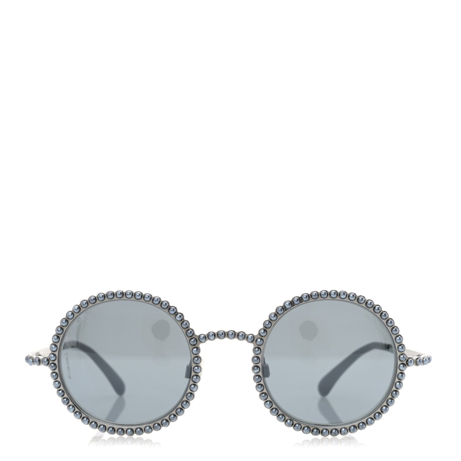 Chanel Pearl Round Sunglasses 71138 Grey 2 of 8