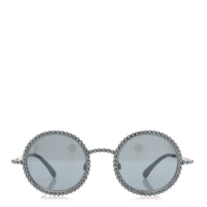 Chanel Pearl Round Sunglasses 71138 Grey 2 of 8