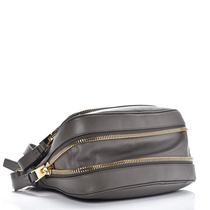 Tom Ford Pebbled Calfskin Medium Jennifer Graphite 4 of 6