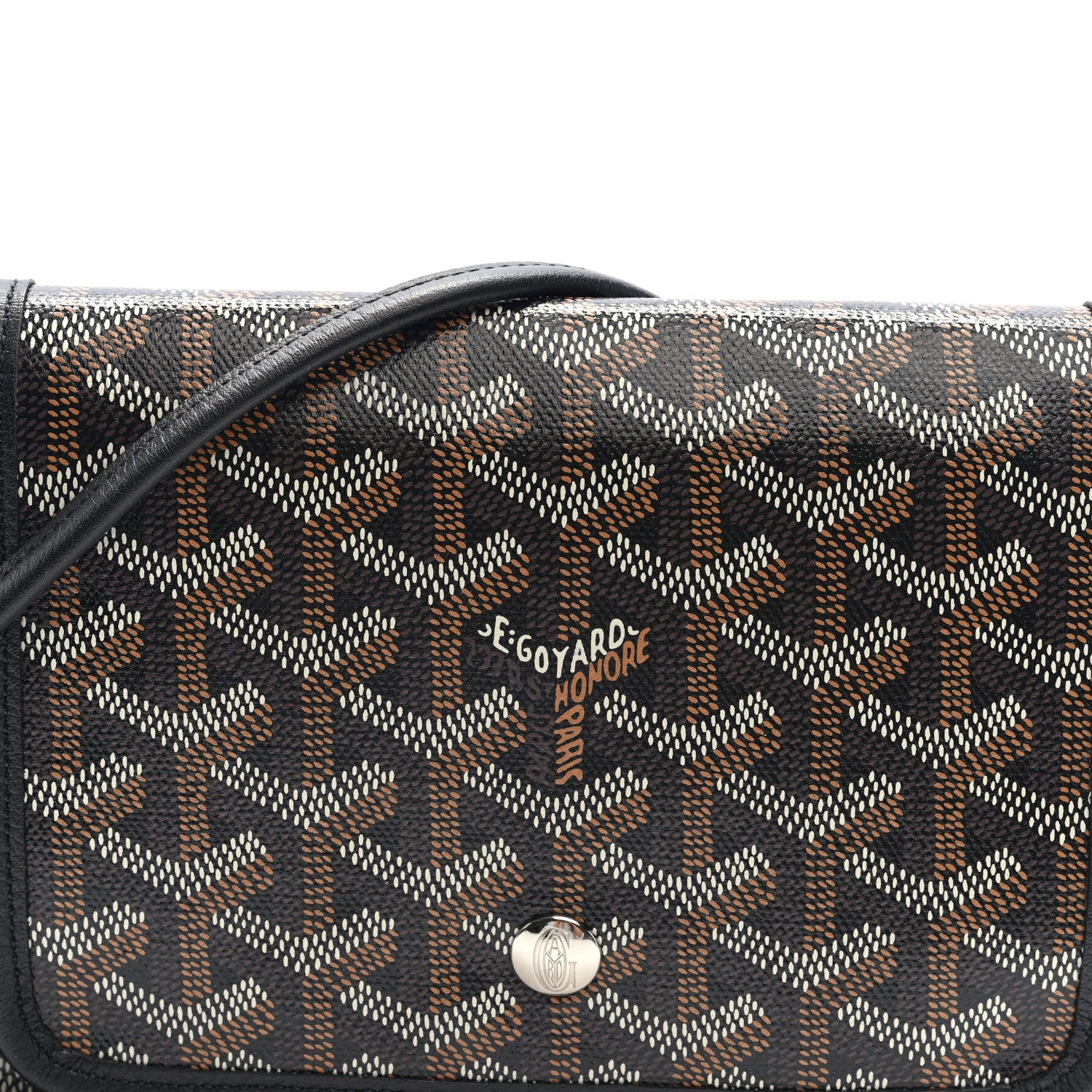 Goyard Goyardine Plumet Wallet Clutch Black 12 of 17