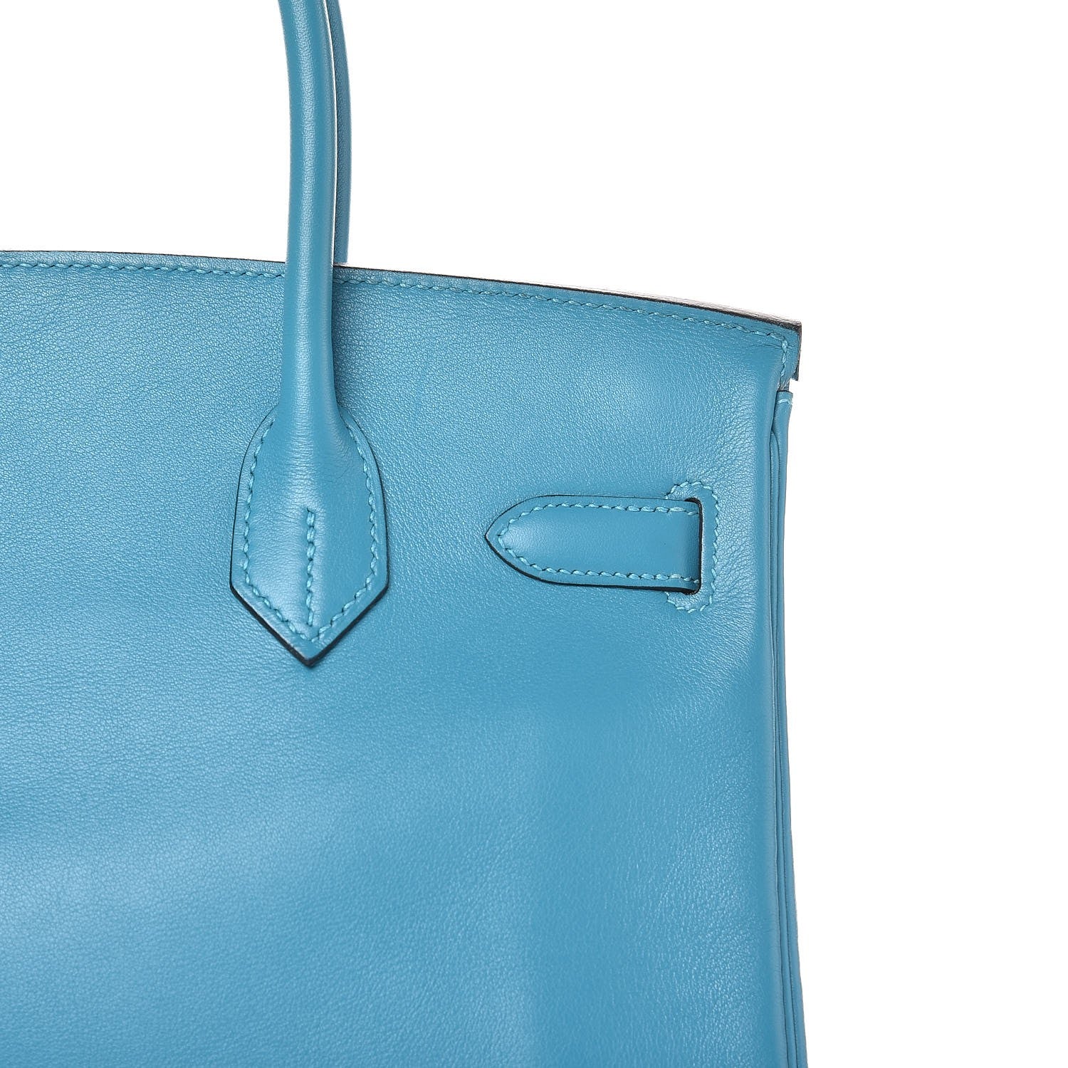 Hermes Swift Birkin 30 Turquoise 9 of 30