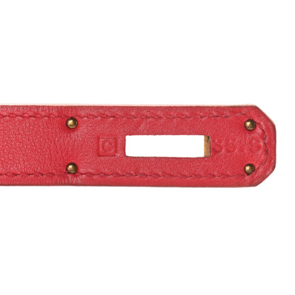 Hermes Gulliver Kelly Retourne 32 Rouge Vif 7 of 13